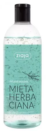 Ziaja, wegański żel pod prysznic, Mięta Herbaciana, 500ml