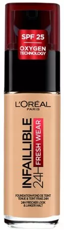 L'Oreal Paris Infaillible 32H Fresh Wear, podkład do twarzy, 220 Sand, 30ml