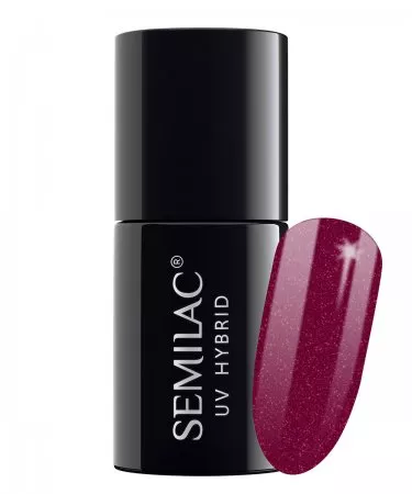 Semilac, lakier hybrydowy, 7ml, 098 Elegant Cherry
