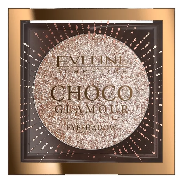Eveline Cosmetics Choco Glamour błyszczący cień-toper do powiek 3g