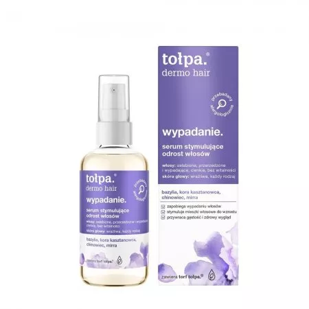 Tołpa Dermo Hair, wypadanie wzmacniające serum stymulujace odrost, 100ml