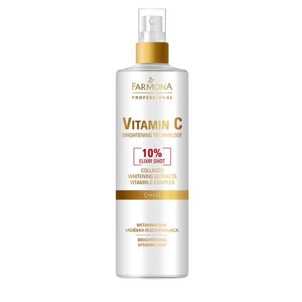 Farmona Professional Vitamin C, witaminowa mgiełka rozjaśniająca do twarzy, 200ml