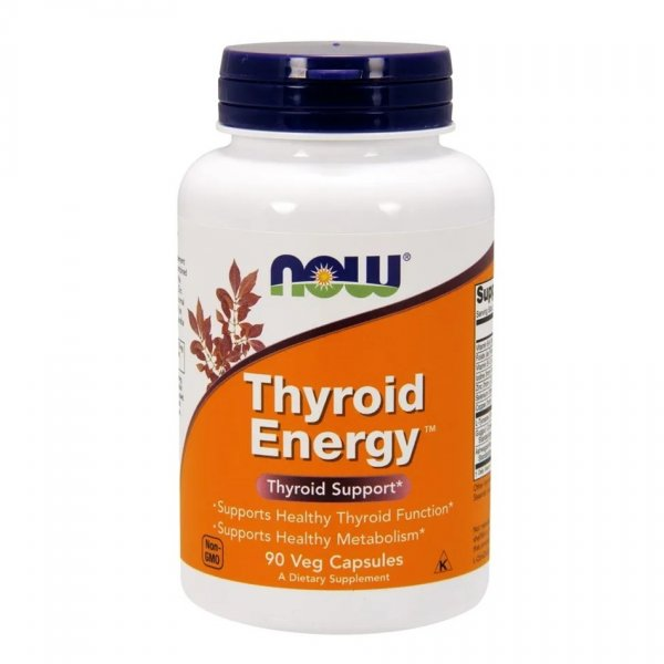 Now Foods Thyroid Energy suplement diety 90 kapsułek