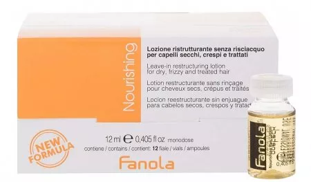 Fanola Nourishing, ampułki nawilżające, 12ml x 12 sztuk