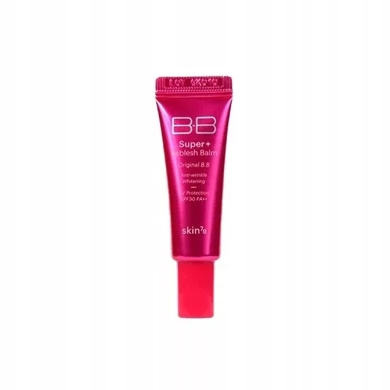SKIN79 Super+ Beblesh Balm Hot Pink SPF30, mini krem BB wyrównujący koloryt skóry, 7g