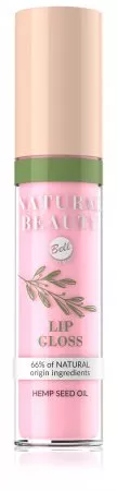 Bell błyszczyk z olejem z nasion konopii NATURAL BEAUTY Lip Gloss 003, 4g