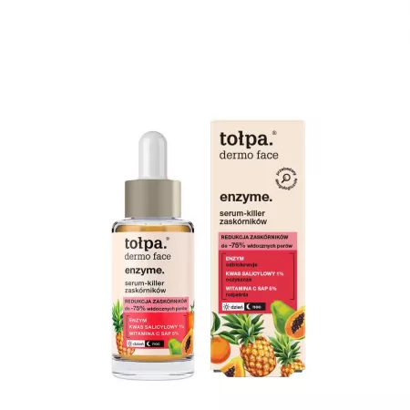 Tołpa Dermo Face, enzyme serum-killer zaskórników, 30ml
