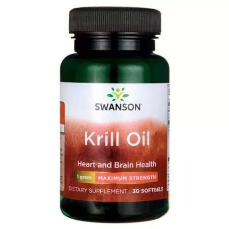 Swanson Krill Oil - maksymalna moc 1000mg