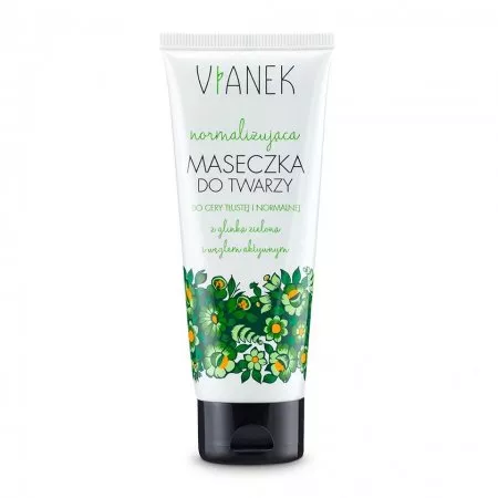 Vianek, Normalizująca maseczka do twarzy, 75ml