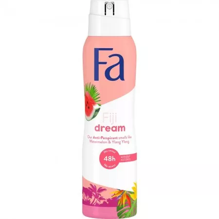 Fa Fiji Dream 48h antyperspirant w sprayu o zapachu arbuza i ylang-ylang 150ml (W)