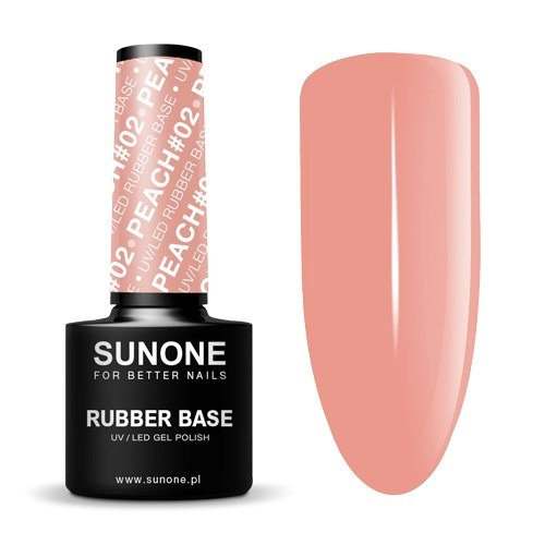 Sunone Rubber Base baza kauczukowa Peach #02 5g