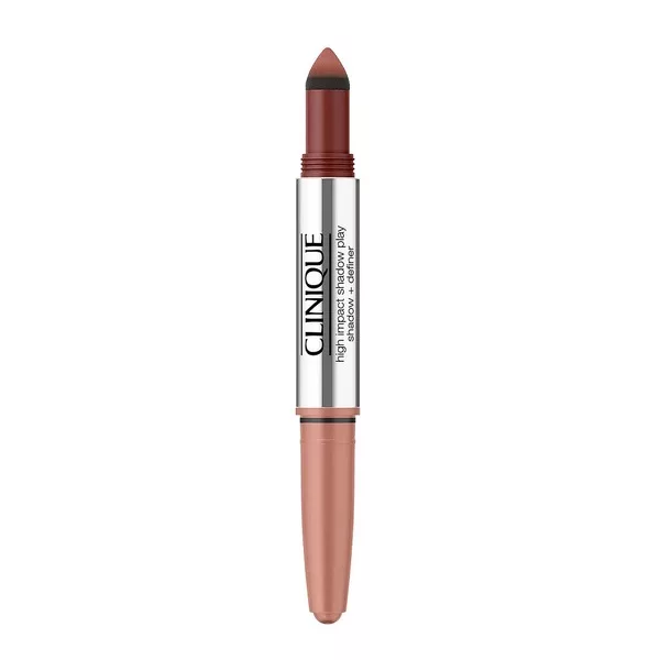 Clinique High Impact Shadow Play™ Shadow + Definer dwustronny cień do powiek w sztyfcie Strawberries + Chocolate 1.9g