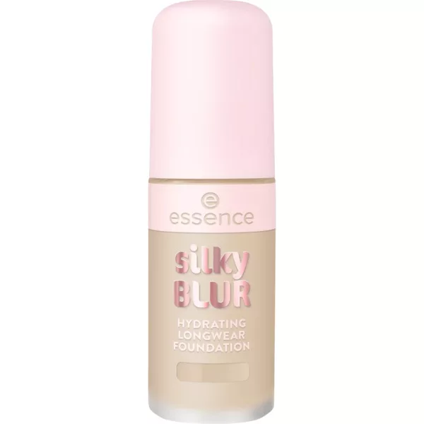 Essence Silky Blur Hydrating Longwear Foundation, podkład nawilżający wygładzający, 155, 30ml