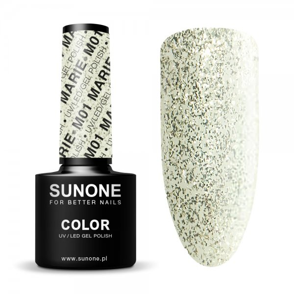 Sunone UV/LED Gel Polish Color lakier hybrydowy M01 Marie 5g