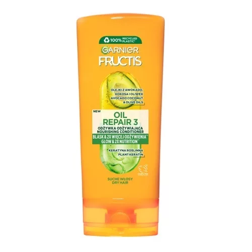 Garnier Fructis Oil Repair 3 Odżywka wzmacniająca do włosów suchych i łamliwych