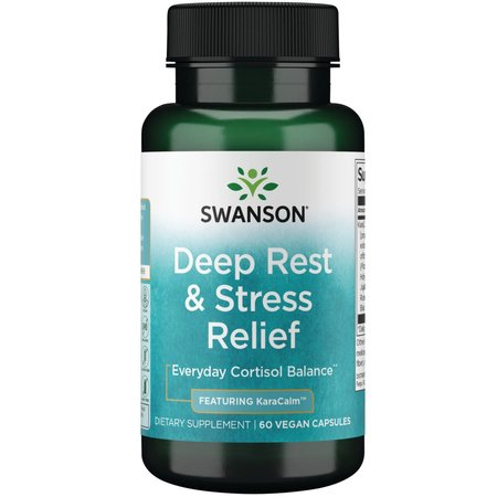 Swanson, Deep Rest and Stress Relief, 60kaps.