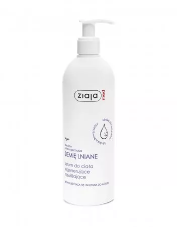 Ziaja Med Kuracja siemieniem lnianym, serum do ciała, 400ml