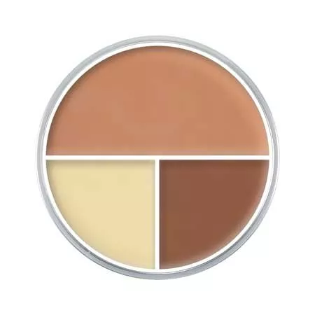 Kryolan Ultrafoundation Trio, zestaw 3 podkładów, 40g, wariant A