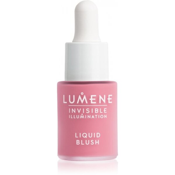 Lumene Invisible Illumination, róż z serum do twarzy, Frosty Petal, 15ml