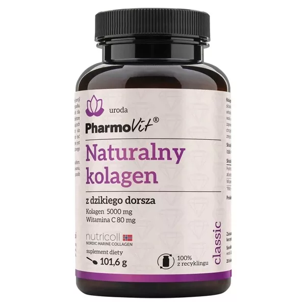 Pharmovit Naturalny kolagen z dzikiego dorsza suplement diety 101.6g