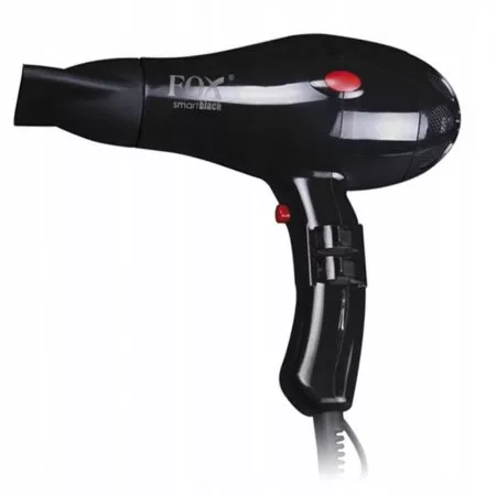 Fox Smart Black, profesjonalna suszarka z jonizacją, czarna, 2100W