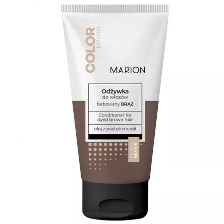 Marion Color Esperto odżywka do włosów farbowanych na brąz 150ml