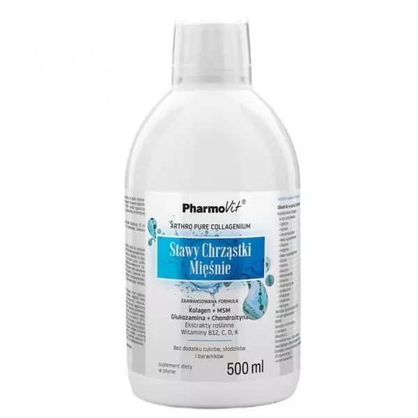 Pharmovit Stawy Chrząstki Mięśnie suplement diety w płynie 500ml