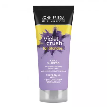 John Frieda Violet Crush szampon neutralizujący żółty odcień włosów 75ml