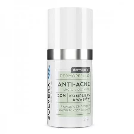 Solverx Dermopeel peeling z kwasem azelainowym 20% 30ml