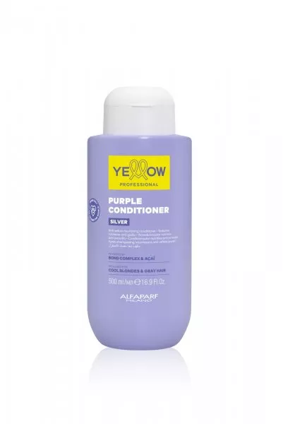 Yellow Professional Silver, odżywka do włosów blond niwelująca żółte odcienie, 500ml