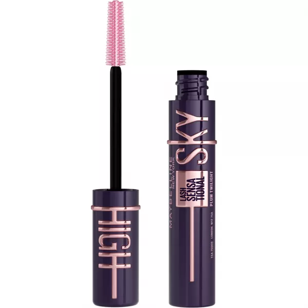 Maybelline New York Sensational Sky High, tusz do rzęs, Plum Twilight, 7,2ml