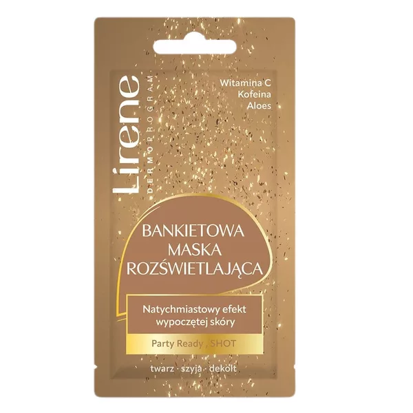 Lirene Bankietowa maska rozświetlająca 8ml