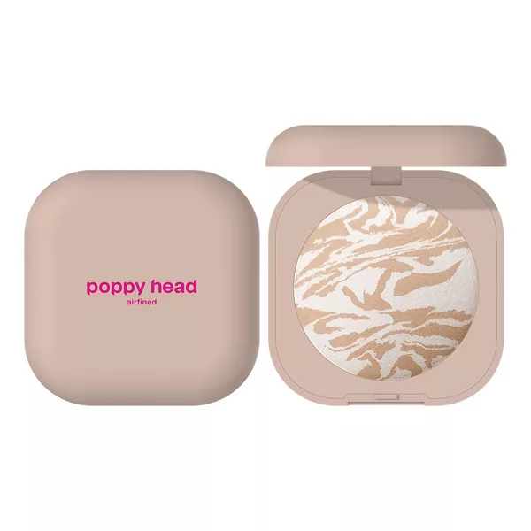 Poppy Head Airfined liofilizowany puder do twarzy blurujący 02 Airy Sand 14g