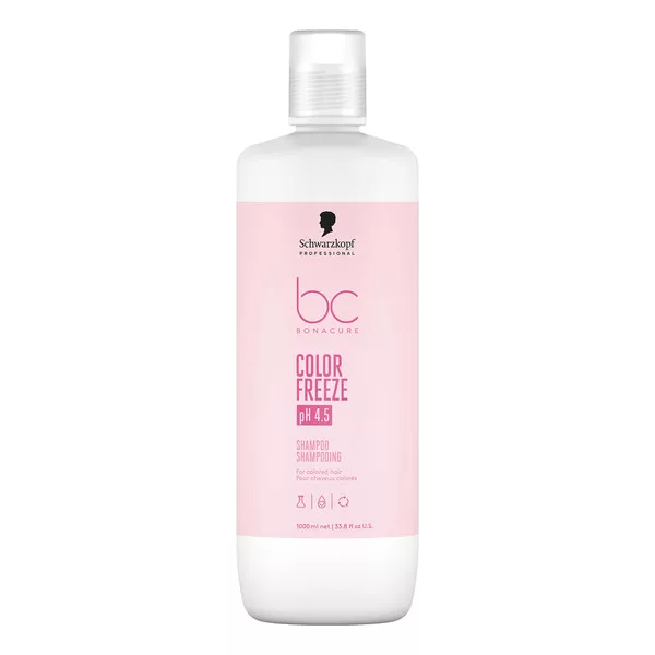 Schwarzkopf BC Color Freeze pH 4.5, szampon do włosów farbowanych, 1000ml