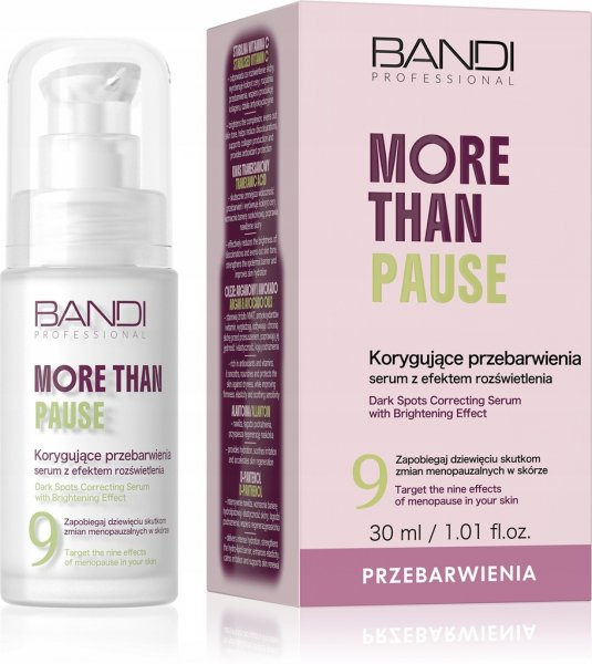 Bandi More Than Pause, korygujące przebarwienia serum rozjaśniające, 30ml