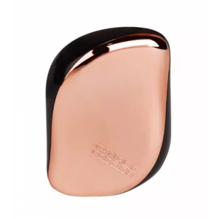 Tangle Teezer Compact Rose Gold Black, szczotka do włosów
