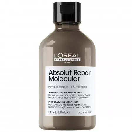 Loreal Absolut Repair Molecular, szampon wzmacniający strukturę włosów, 300ml