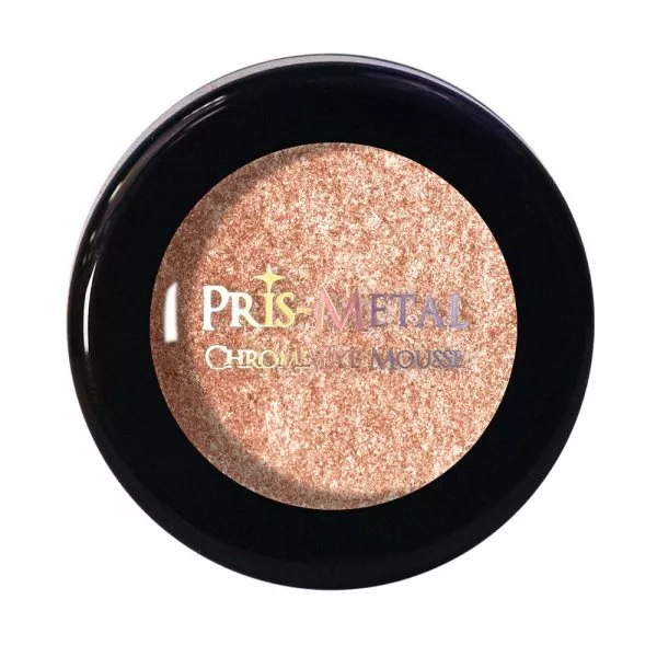 J.Cat Beauty Pris-metal chrome eye-mousse, cień do powiek w musie, Melted crystal, 2g