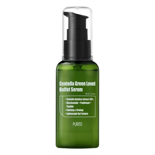 Purito Centella Green Level Buffet Serum odżywcze serum do twarzy z ekstraktem z wąkroty azjatyckiej 60ml
