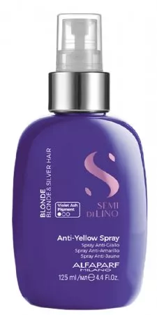 Alfaparf Milano Semi Di Lino Blonde, spray neutralizujący żółte odcienie, 125ml