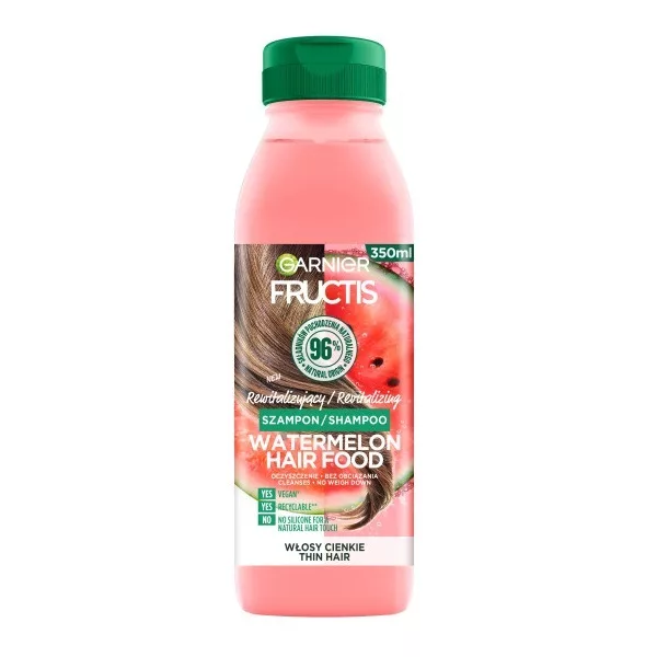 Garnier Fructis Watermelon Hair Food rewitalizujący szampon 350ml