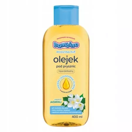 Bambino Rodzina olejek pod prysznic hiperdelikatny dla dzieci i dorosłych Jaśmin 400ml