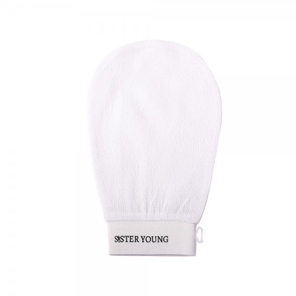 Sister Young Nova Exfoliating Glove złuszczająca rękawica do peelingu ciała White