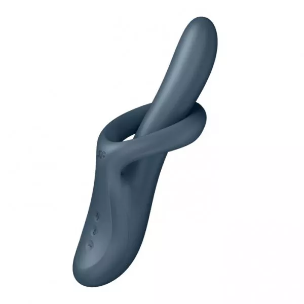 Satisfyer Heat Flex 4 wibrator rotacyjny z funkcją podgrzewania Grey