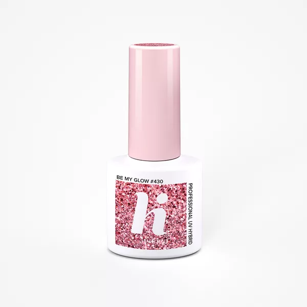 hi hybrid, lakier hybrydowy, 5ml, #430 Be My Glow - data ważności (7.2026)