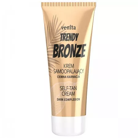 Venita Trendy Bronze samoopalacz do twarzy i ciała Ciemna Karnacja 75g
