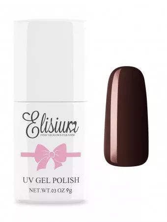 Elisium, lakier hybrydowy 065 Dark chocolate, 9g
