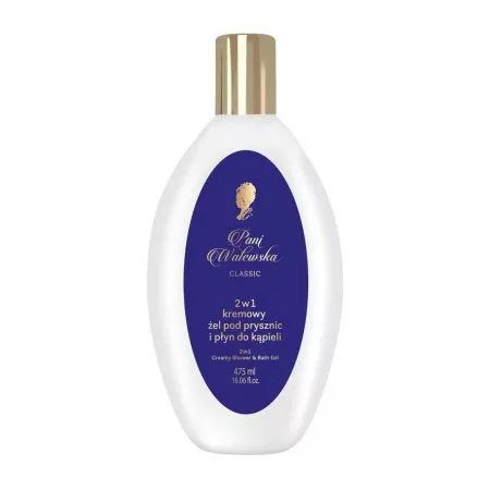 Pani Walewska Classic 2w1 kremowy żel pod prysznic i płyn do kąpieli 475ml