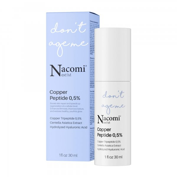 Nacomi, serum do twarzy, peptyd miedziowy 0,5%, 30ml