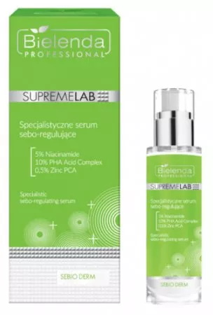 Bielenda Professional Supremelab, Sebio Derm, serum sebo-normalizujące, 30ml